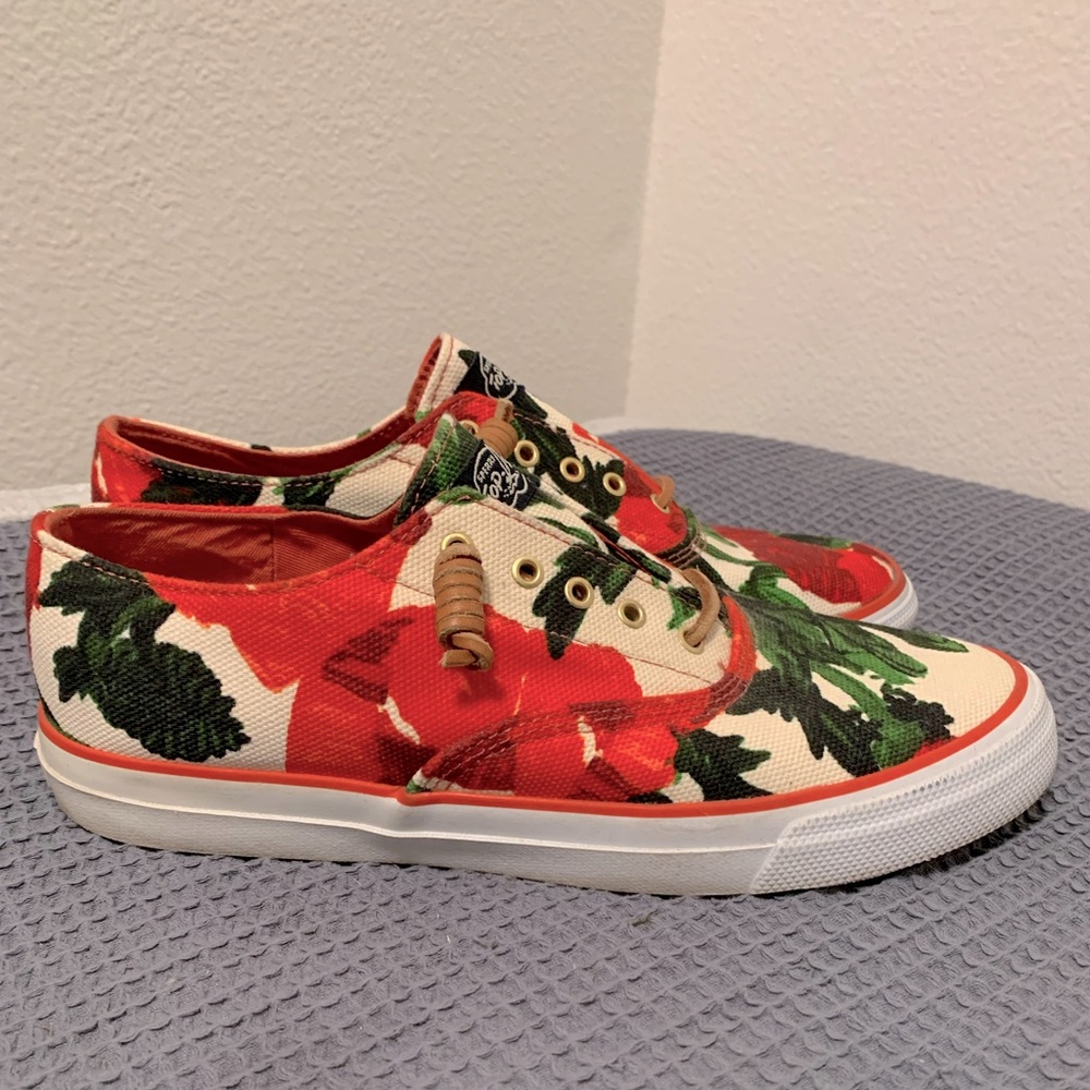 Floral Top Siders